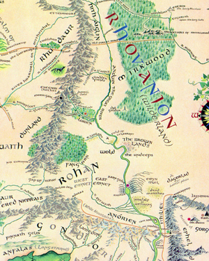 Someone Discovered a Map of Middle Earth Annotated By J.R.R. Tolkien