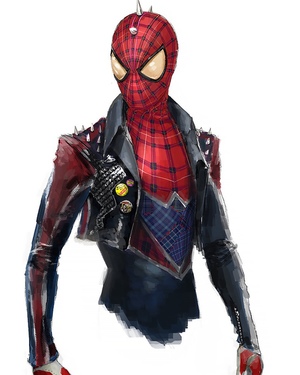 Spider-Punk Fan Art by Miguel Mercado