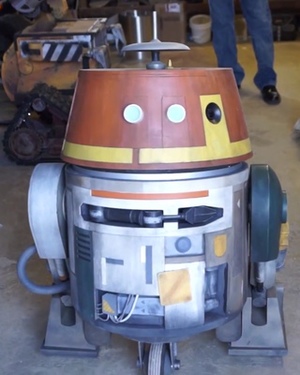 STAR WARS Droids Brought to Life - Chopper Meets R2-D2
