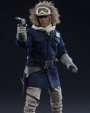 STAR WARS Han Solo Hoth Sideshow Collectibles Action Figure Review