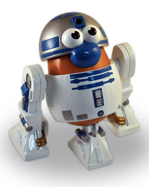 STAR WARS: Mr. Potato Head R2-D2, Darth Vader, Storm Trooper, and Yoda