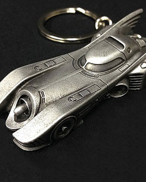 Steel-Alloy Batmobile Keychain