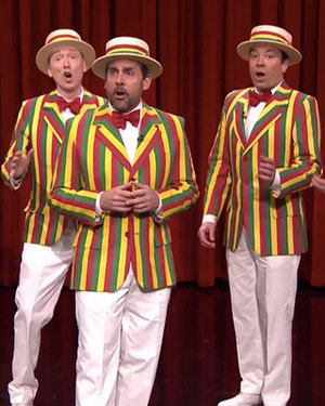 Steve Carell and Jimmy Fallon's Ragtime Gals Sing “Sexual Healing”