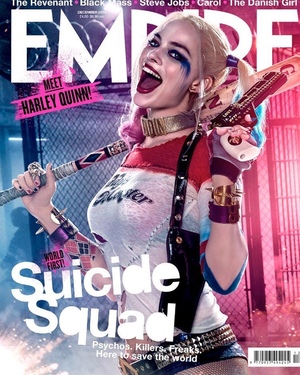 SUICIDE SQUAD's Harley Quinn and Deadshot Featured on New Empire Covers