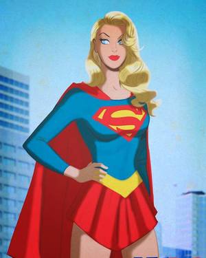 SUPERGIRL Art By Des Taylor — Collection
