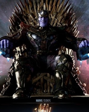 Thanos and GAME OF THRONES Mashup Art - GAME OF STONES
