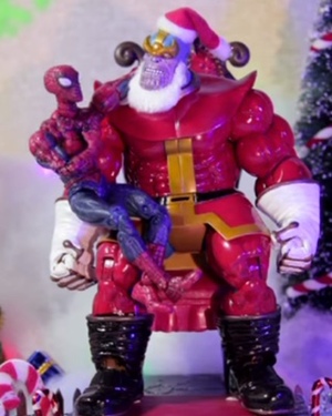 Thanos Is Santa in Holiday Episode of 