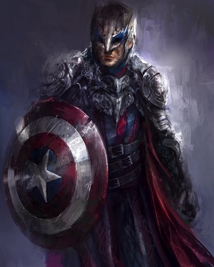 The Avengers Reimagined in a Dark Fantasy Realm