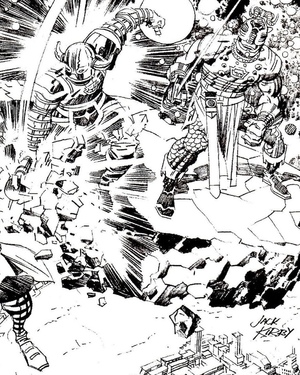 The Biggest Display of Jack Kirby Art Ever Is at Cal State Northridge Now!