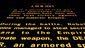 The Classic STAR WARS Opening Crawl May Not Be in the Standalone Films
