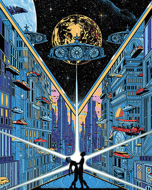 THE FIFTH ELEMENT Art Poster