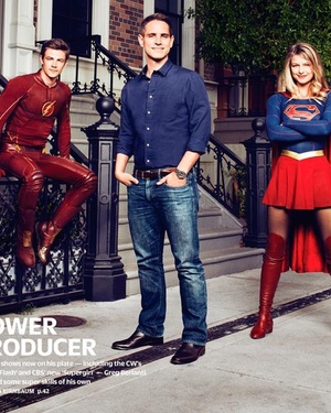 THE FLASH Meets SUPERGIRL on The Cover of Variety, But Will They Crossover?