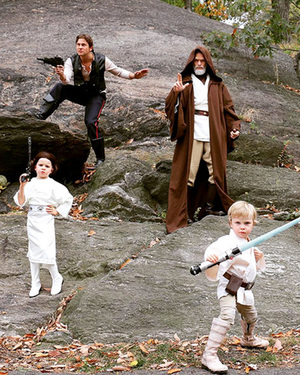 The Force Was With Neil Patrick Harris and His Family This Halloween