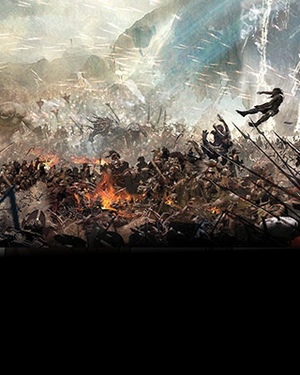 THE HOBBIT: THE BATTLE OF THE FIVE ARMIES Art Teases 45-Minute Epic Battle Scene!