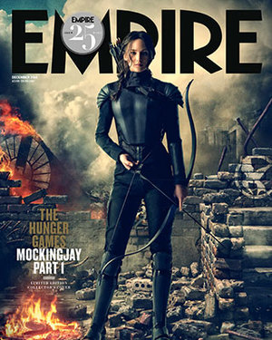 THE HUNGER GAMES: MOCKINGJAY PT. 1 — Clip, 10 Photos, and Magazine Cover