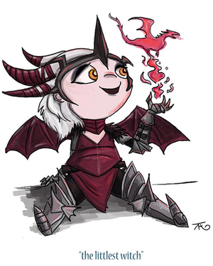 The Littlest Dragon Age Art Series by Feral Kiwi Productions