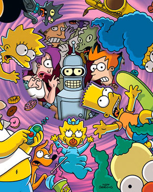 THE SIMPSONS - FUTURAMA Crossover and Character Death Planned This Season 
