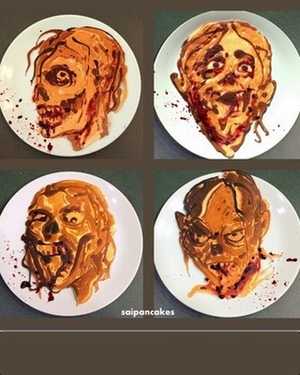 THE WALKING DEAD Pancake Breakfast Art