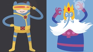The X-Men Amusingly Reimagined as ADVENTURE TIME Characters
