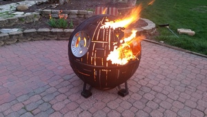 This Death Star Fire Pit Was Created By a High School Welding Class