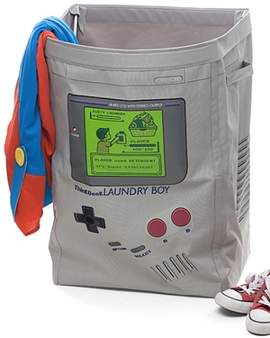 This Game Boy Inspired Laundry Bag Is Rad