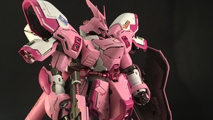 This Gundam Sazabi Mech Has Been Given a D.Va OVERWATCH Makeover