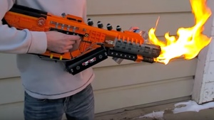 This Is a LEGO Flamethrower Inspired by CALL OF DUTY 3