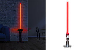 This Lightsaber Lamp Will Keep Your Home From Falling to The Dark Side