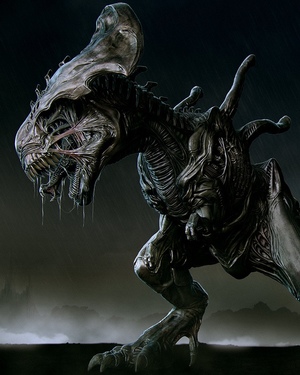This Xenomorph T-Rex Is Much More Terrifying Than the Indominus Rex