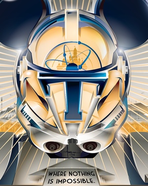 TOMORROWLAND Poster Art Series by Poster Posse