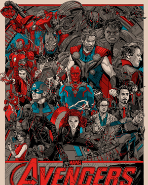 Tyler Stout's New AVENGERS: AGE OF ULTRON Prints Go On Sale Tomorrow