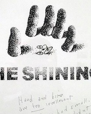 Unused Saul Bass Movie Posters for THE SHINING 