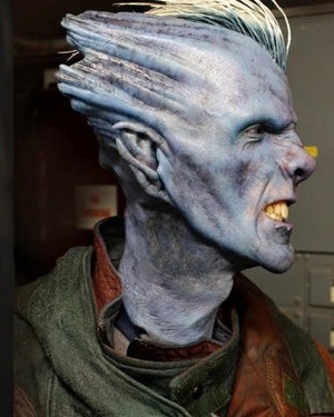 Various Alien Makeup Designs from GUARDIANS OF THE GALAXY