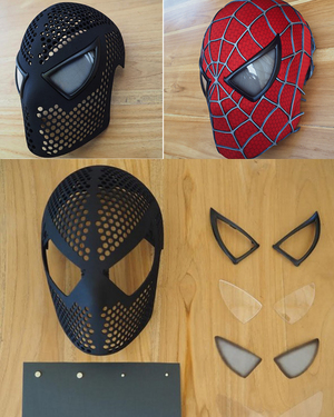 Video: Make Your Own 3D Printed SPIDER-MAN Mask