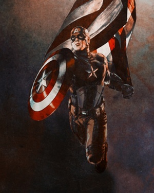Vintage Poster Design for CAPTAIN AMERICA: THE WINTER SOLIDER and More