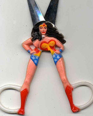 Vintage Wonder Woman Scissors Are the Stuff of Nightmares