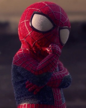 Baby Spider-Man Busts Some Dance Moves in Evian Ad