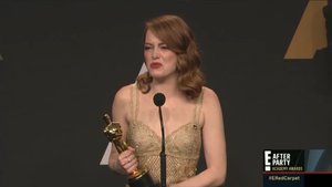 Watch: Emma Stone's Post Oscar Reaction to Best Picture Controversy