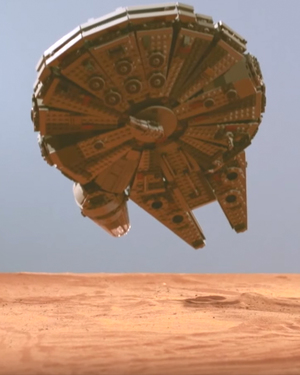Watch: LEGO Versions of STAR WARS Vehicles Gloriously Destroyed in Slow Motion