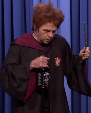 Watch Simon Pegg as Drunk Ron Weasley For HARRY POTTER'S Birthday