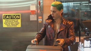 Watch Some Behind-the-Scenes SUICIDE SQUAD Footage of Jared Leto as The Joker