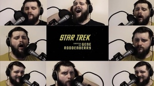 Watch This Bearded Man Go Off on an A Cappella Version of the STAR TREK Theme