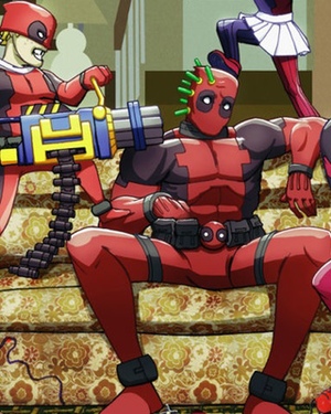 What if Deadpool and Harley Quinn Had Kids? - Funny Fan Art