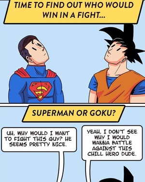 Who Would Win in a Fight Between Goku and Superman?