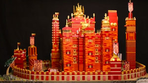 Whoa: A 125,000 Piece Motorized LEGO Version of GAME OF THRONES' Red Keep