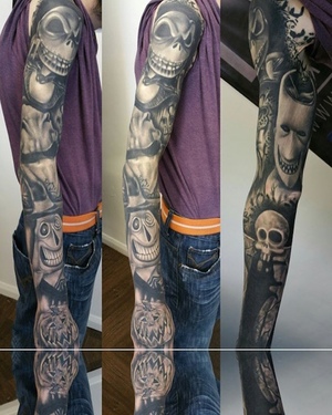 Wicked Cool Tattoo Inspired by THE NIGHTMARE BEFORE CHRISTMAS