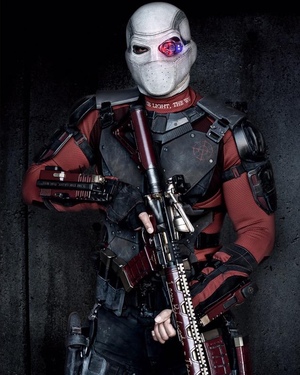 Will Smith’s Full Deadshot Costume and Mask Revealed in SUICIDE SQUAD Photo