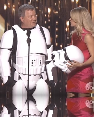 William Shatner Dressed Up as a Stormtrooper and Sang 