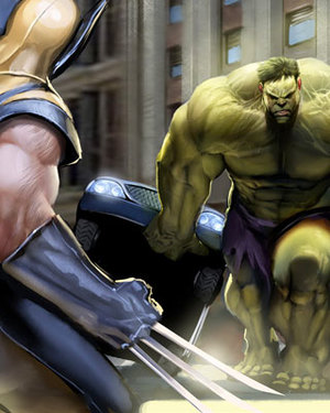 Wolverine Vs. Hulk by Stjepan Sejic