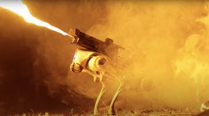 You Can Now Buy a Robotic Quadruped Dog with a Flamethrower Attached To Its Back